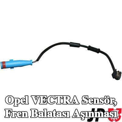 JP GROUP Sensör, fren balatası aşınması — Opel Vectra