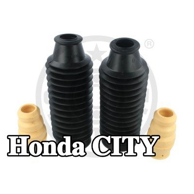 OPTIMAL طقم غطاء الغبار, ممتص الصدمات المحور الأمامي الأيسر, المحور الأمامي الأيمن — Honda City