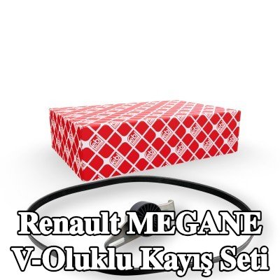 FEBI BILSTEIN V-Oluklu Kayış Seti — 1997 Renault Megane