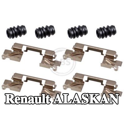 A.B.S. طقم تركيب وسادات الفرامل — Renault Alaskan
