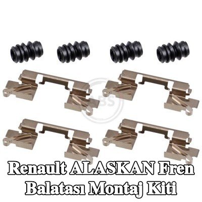 A.B.S. Fren balatası montaj kiti — Renault Alaskan