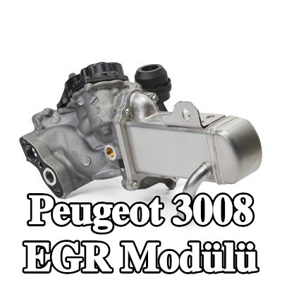 VALEO EGR soğutuculu EGR Modülü, conta/sızdırmazlık elemanları ile, EGR valfli, vakum baypaslı, kelepçe olmadan, ORIGINAL PART — 2012 Peugeot 3008