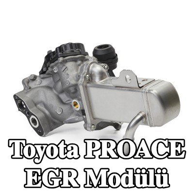 VALEO EGR soğutuculu EGR Modülü, conta/sızdırmazlık elemanları ile, EGR valfli, vakum baypaslı, kelepçe olmadan, ORIGINAL PART — 2016 Toyota Proace