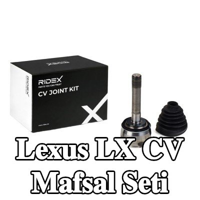 RIDEX CV mafsalı kiti Ön Aks, Tekerlek Tarafı — Lexus Lx