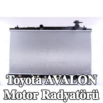 NISSENS Kapaksız motor radyatörü, genişletme deposu olmadan, contasız/sızdırmazlık elemanı olmadan — Toyota Avalon