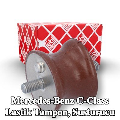 FEBI BILSTEIN Lastik tampon, susturucu — Mercedes-Benz C-Class