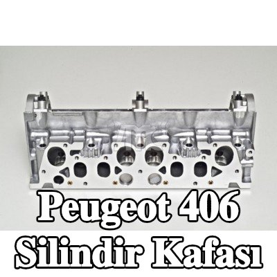 AMC Valf kılavuzları ile silindir kafası, valf yuvaları ve ön odacıklar, eksantrik mili (ler), valf yayları olmadan, valfsız — 1995 Peugeot 406