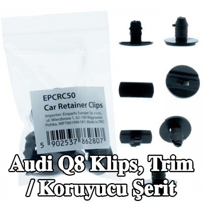 EINPARTS Klips, trim / koruyucu şerit — Audi Q8