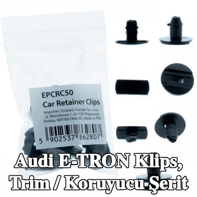 EINPARTS Klips, trim / koruyucu şerit — Audi E-tron