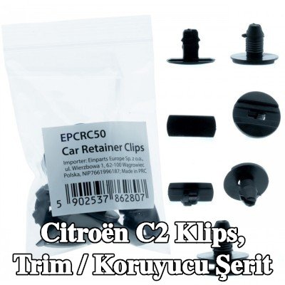 EINPARTS Klips, trim / koruyucu şerit — Citroën C2