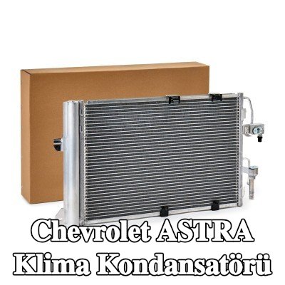 RIDEX Klima kondansatörü 593 x 357 x 16 mm, kurutuculu — 2000 Chevrolet Astra