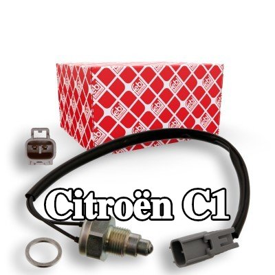 FEBI BILSTEIN مفتاح ضوء الرجوع للخلف مع حشية/مانع تسرب, مع كابل — 2012 Citroën C1