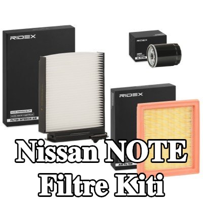 RIDEX Filtre kiti — 2013 Nissan Note
