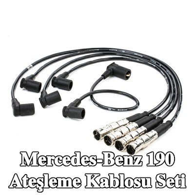 BOSCH Ateşleme kablosu seti — Mercedes-Benz 190