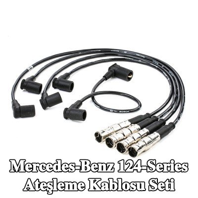 BOSCH Ateşleme kablosu seti — Mercedes-Benz 124-Series