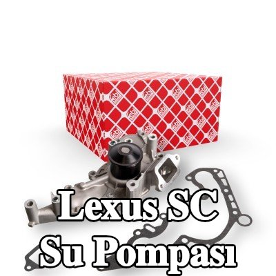 FEBI BILSTEIN Contaları/sızdırmazlık elemanları dahil su pompası — Lexus Sc