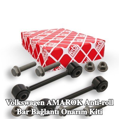 FEBI BILSTEIN Ön Aks Stabilizatör Bağlantısı Onarım Kiti, somunlu — Volkswagen Amarok