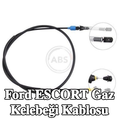 A.B.S. Gaz kelebeği kablosu — Ford Escort