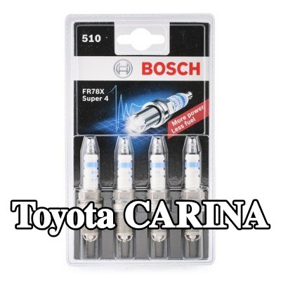 BOSCH حجم مفتاح شمعة الإشعال: 16 مم, فئة ممتازة 4 — 1997 Toyota Carina