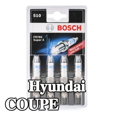 BOSCH حجم مفتاح شمعة الإشعال: 16 مم, فئة ممتازة 4 — Hyundai Coupe