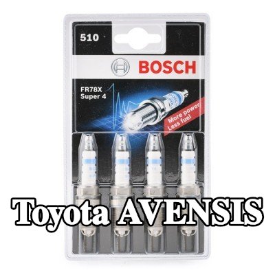 BOSCH حجم مفتاح شمعة الإشعال: 16 مم, فئة ممتازة 4 — 2002 Toyota Avensis