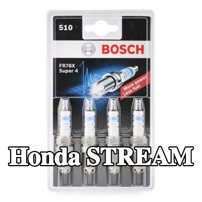 BOSCH حجم مفتاح شمعة الإشعال: 16 مم, فئة ممتازة 4 — Honda Stream