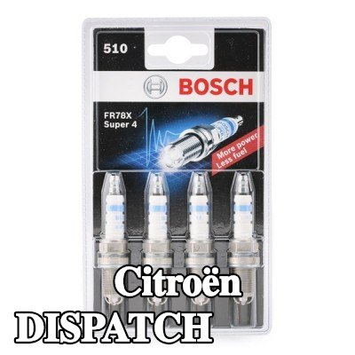 BOSCH حجم مفتاح شمعة الإشعال: 16 مم, فئة ممتازة 4 — 2000 Citroën Dispatch
