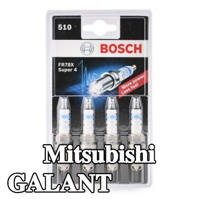 BOSCH حجم مفتاح شمعة الإشعال: 16 مم, فئة ممتازة 4 — Mitsubishi Galant