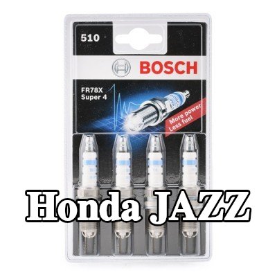 BOSCH حجم مفتاح شمعة الإشعال: 16 مم, فئة ممتازة 4 — 2002 Honda Jazz