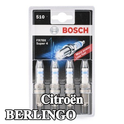 BOSCH حجم مفتاح شمعة الإشعال: 16 مم, فئة ممتازة 4 — 2000 Citroën Berlingo