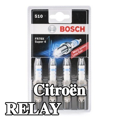 BOSCH حجم مفتاح شمعة الإشعال: 16 مم, فئة ممتازة 4 — 2002 Citroën Relay