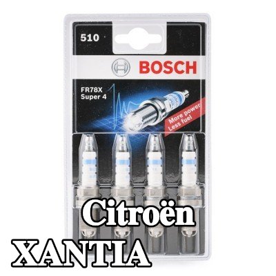 BOSCH حجم مفتاح شمعة الإشعال: 16 مم, فئة ممتازة 4 — Citroën Xantia