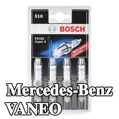 BOSCH حجم مفتاح شمعة الإشعال: 16 مم, فئة ممتازة 4 — Mercedes-Benz Vaneo