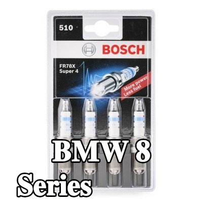 BOSCH حجم مفتاح شمعة الإشعال: 16 مم, فئة ممتازة 4 — 1990 BMW 8 Series
