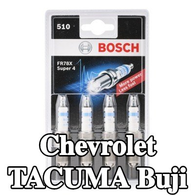 BOSCH Buji Anahtar Boyutu: 16 mm, Premium 4 — Chevrolet Tacuma