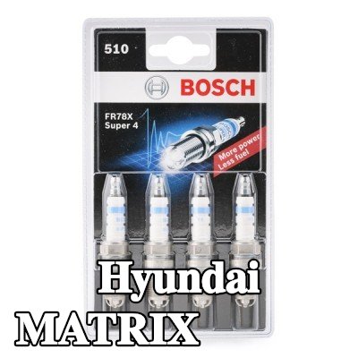 BOSCH حجم مفتاح شمعة الإشعال: 16 مم, فئة ممتازة 4 — Hyundai Matrix