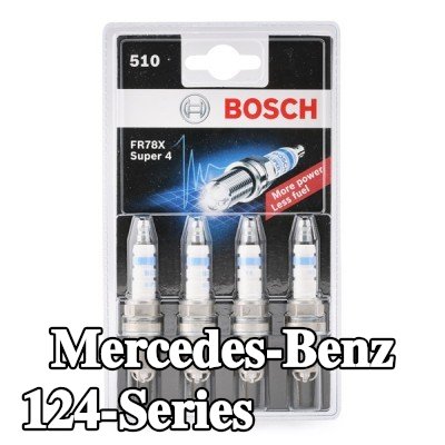 BOSCH حجم مفتاح شمعة الإشعال: 16 مم, فئة ممتازة 4 — Mercedes-Benz 124-Series