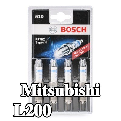 BOSCH حجم مفتاح شمعة الإشعال: 16 مم, فئة ممتازة 4 — 2002 Mitsubishi L200