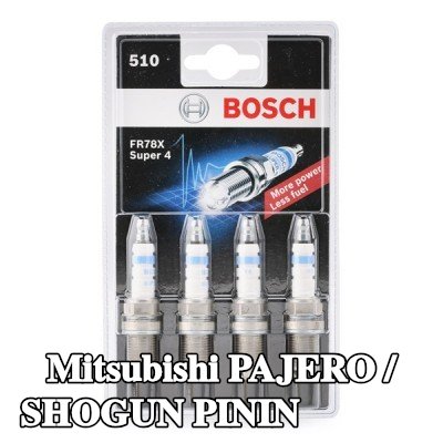 BOSCH حجم مفتاح شمعة الإشعال: 16 مم, فئة ممتازة 4 — Mitsubishi Pajero / Shogun Pinin