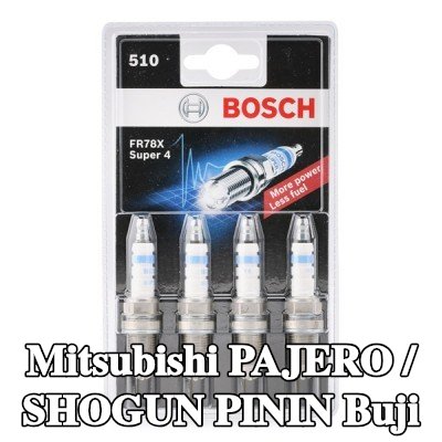 BOSCH Buji Anahtar Boyutu: 16 mm, Premium 4 — Mitsubishi Pajero / Shogun Pinin