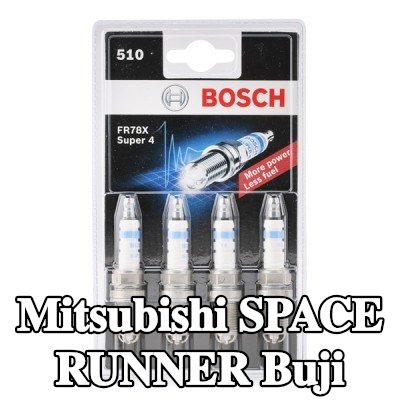 BOSCH Buji Anahtar Boyutu: 16 mm, Premium 4 — 2002 Mitsubishi Space Runner