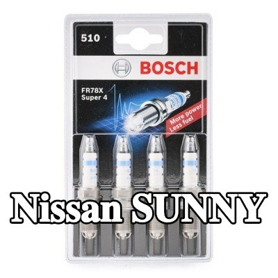 BOSCH حجم مفتاح شمعة الإشعال: 16 مم, فئة ممتازة 4 — Nissan Sunny