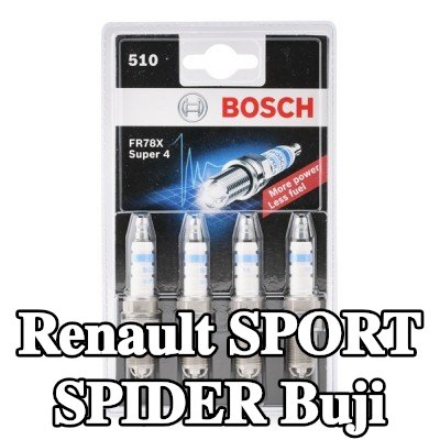 BOSCH Buji Anahtar Boyutu: 16 mm, Premium 4 — Renault Sport Spider