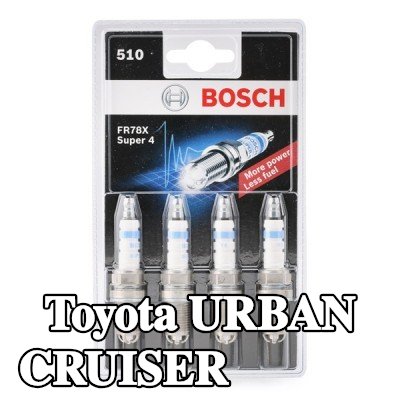 BOSCH حجم مفتاح شمعة الإشعال: 16 مم, فئة ممتازة 4 — Toyota Urban Cruiser