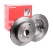 BREMBO Fren diski Prime, Outer Diameter: 269mm, düz, Kaplamalı — Toyota Highlander (1)
