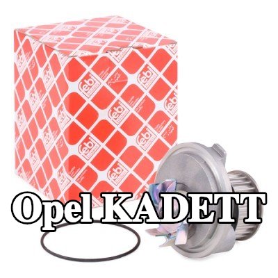 FEBI BILSTEIN عدد أسنان مضخة الماء: 25, مع حلقة مانعة للتسرب — Opel Kadett