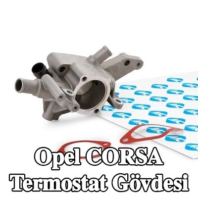 Metalcaucho Termostat içermeyen termostat gövdesi — 2000 Opel Corsa