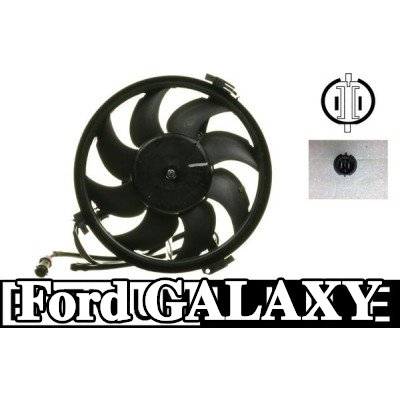 MAHLE مروحة, المبرد 280mm, بدون غطاء مروحة المبرد — 2002 Ford Galaxy