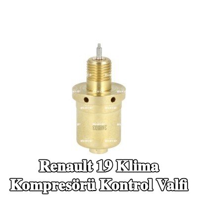 NRF Klima kompresörü kontrol valfi — Renault 19
