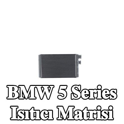 MAHLE Aksesuarları dahil ısıtıcı matrisi — BMW 5 Series